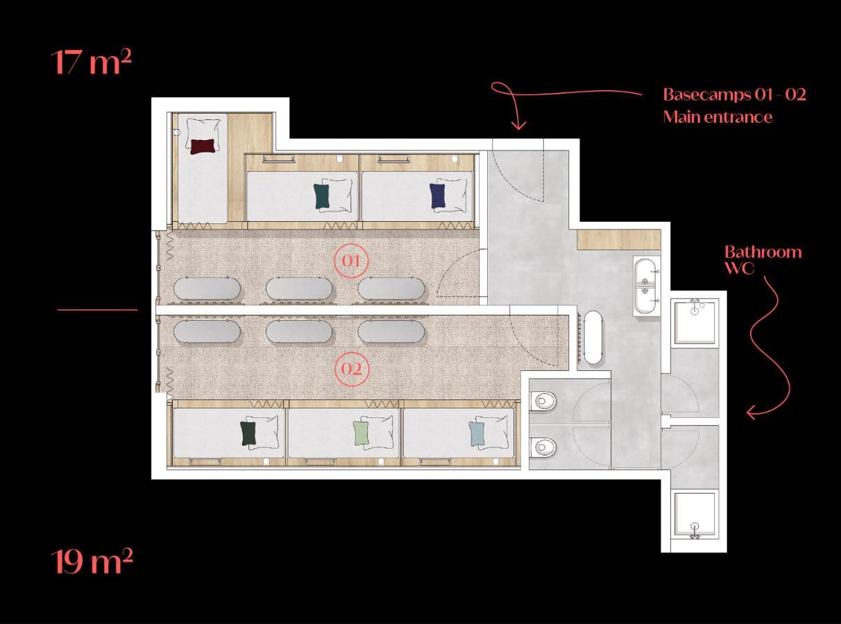Bed 6-Bed Dormitory Room